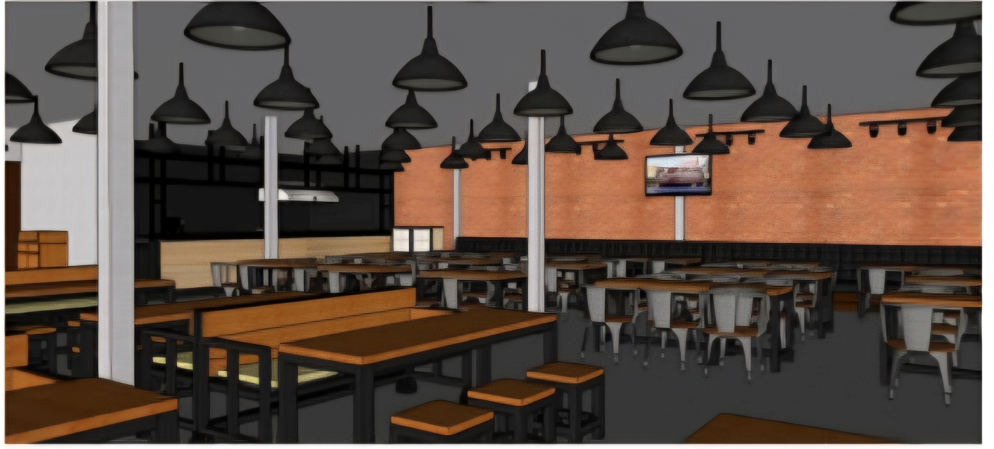 DESIGN INTERIOR WARUNG UPNORMAL TANGERANG SELATAN